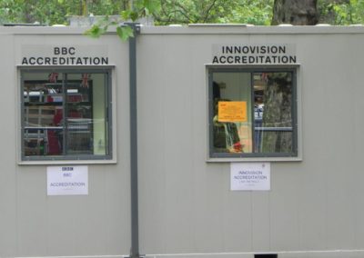 Contractors and Broadcast accreditation offices