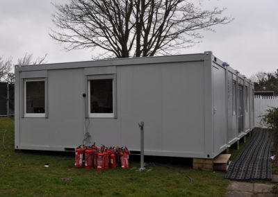 Large temporary modular offices available