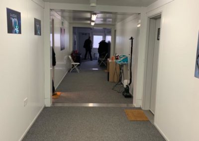 Connecting VIP dressing rooms