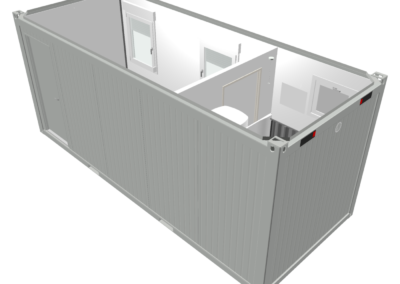 3D visual of VIP dressing room