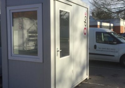 event security cabin