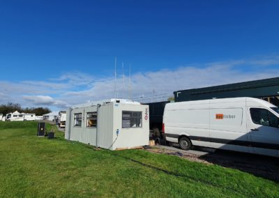 Cabins provided for Goodwood SpeedWeek