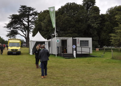 temporary medical offices