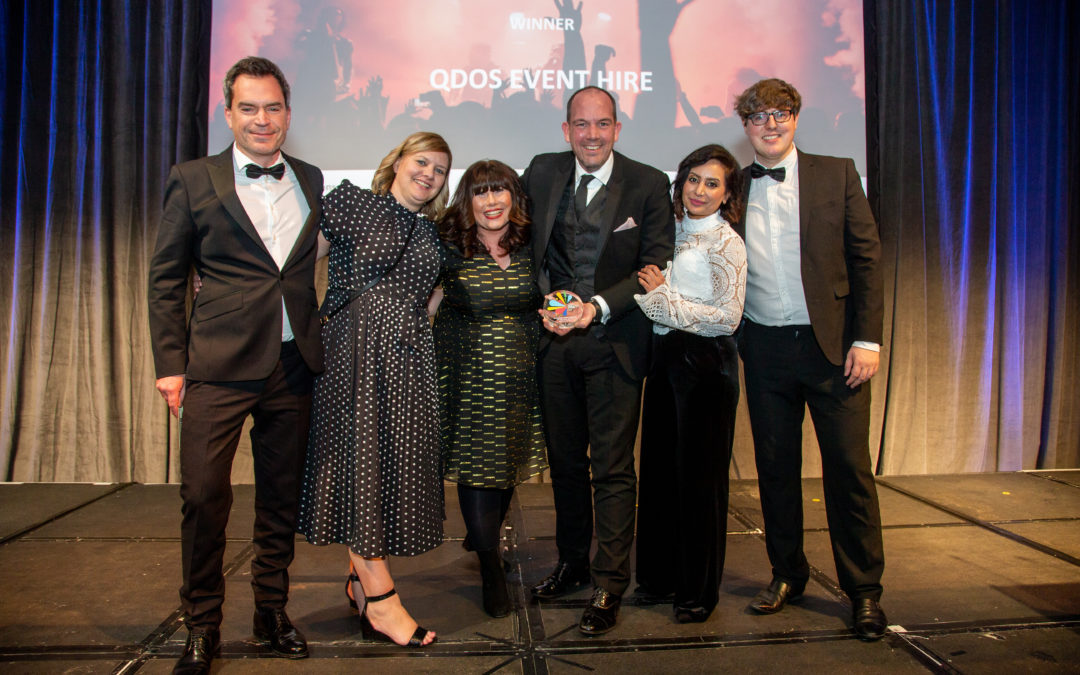 Double award success for Qdos Event Hire