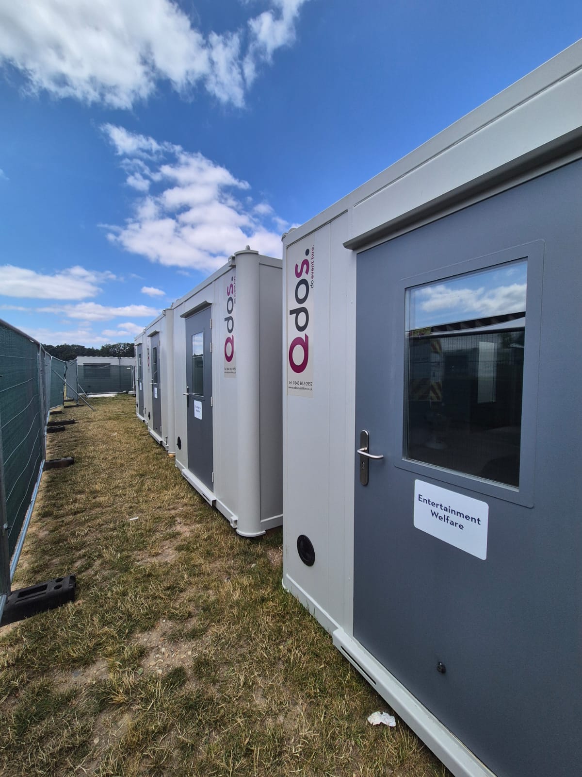 Qdos Event Hire provided temporary accommodation and welfare solutions to Royal Ascot