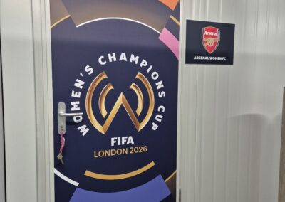 With the client seeking a single-order solution, our team also procured and installed a comprehensive range of supporting infrastructure and internal fit-out items, including: Hard PVC walling for screening and branding Heras fencing Benches for the changing rooms, including integrated shoe racks Treatment tables Internal and external floor coverings Lockers Miscellaneous furniture and ancillary equipment Alongside managing the installation of all modular buildings and equipment, our engineers carried out all plumbing requirements, including a fresh water supply and waste provision for the duration of the hire. A standby engineer also remained on site throughout the event to provide technical support and ensure everything went smoothly. The project wasn’t without its challenges given the location where the units needed to be sited. Within the outdoor broadcast area within the stadium, there were some logistical hurdles to overcome with bollards and low level lighting fixtures factored in. Delivered within a tight installation window, the project enabled Brentford FC to successfully host an international competition environment with the addition of welfare and performance facilities for the footballers, support teams and officials.